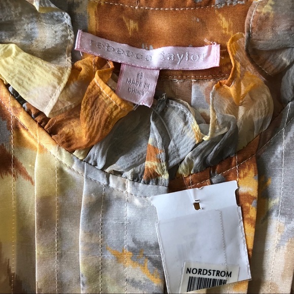 Rebecca Taylor Blouse Size 6 - Picture 2 of 4